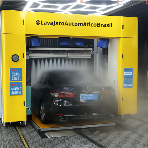 Como Funciona um Lava Jato Automático Touchless?